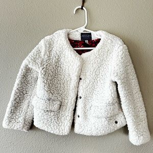 Joules girls Sherpa jacket